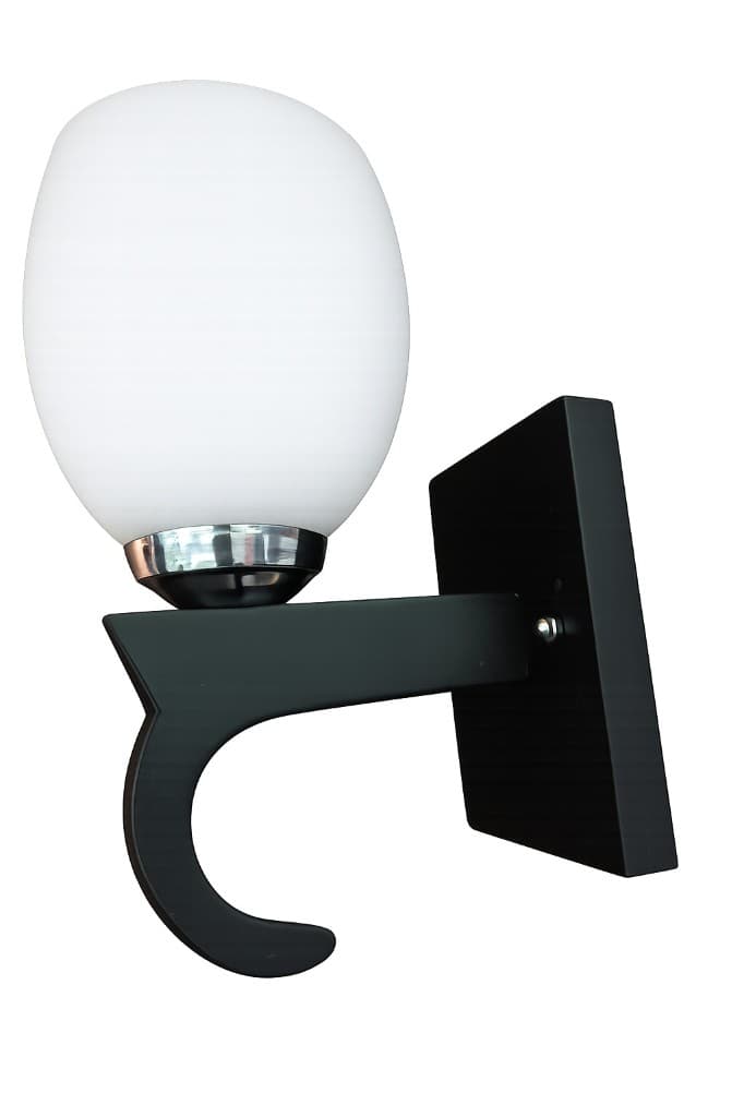 Modern Frosted Globe Wall Sconce 2