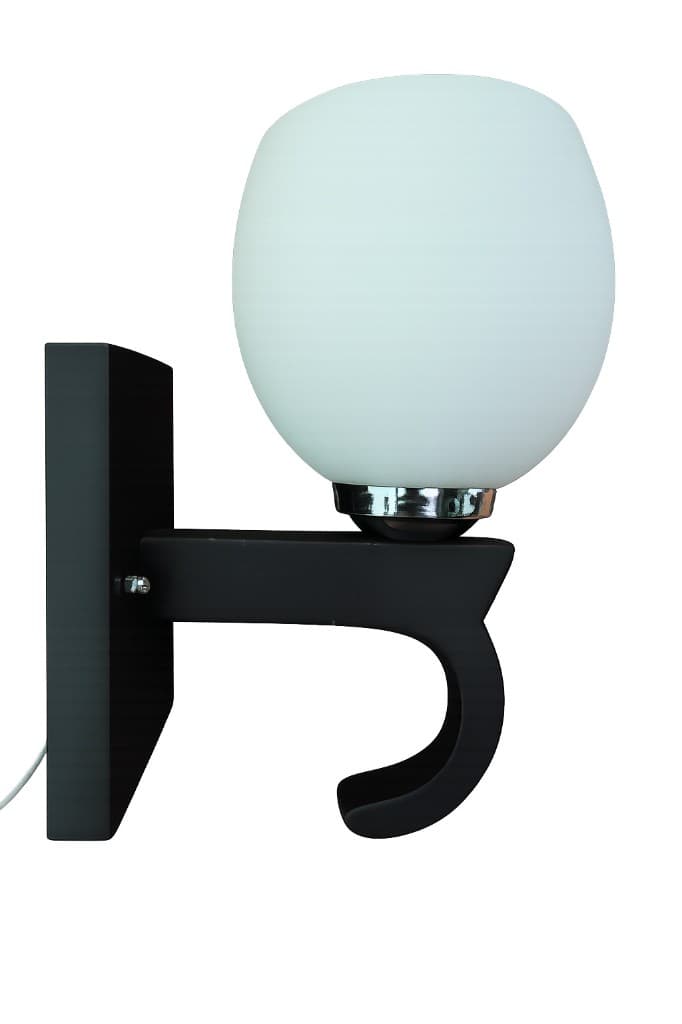 Modern Frosted Globe Wall Sconce 3